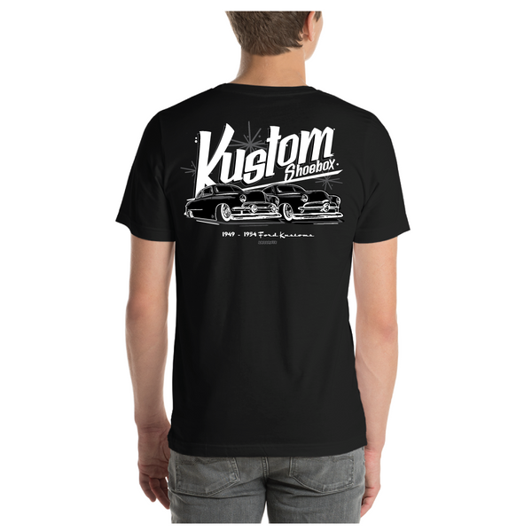 Kustom Shoebox Ford Library - 15 Deuce - Short Sleeve T-Shirt