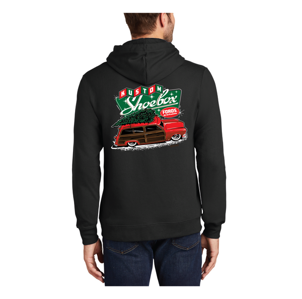 Kustom Shoebox Ford Library - Holiday - Pull Over Hoodie