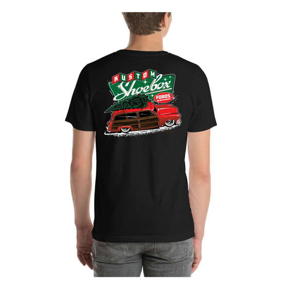 Kustom Shoebox Ford Library - Holiday - Short Sleeve T-Shirt