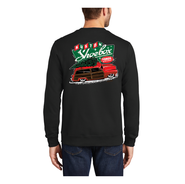 Kustom Shoebox Ford Library - Holiday - Crew Neck Sweater