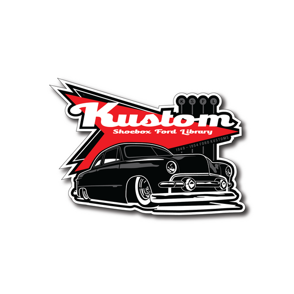 Kustom Shoebox Library - Series 07 Sticker 3.5 inch - JD 51