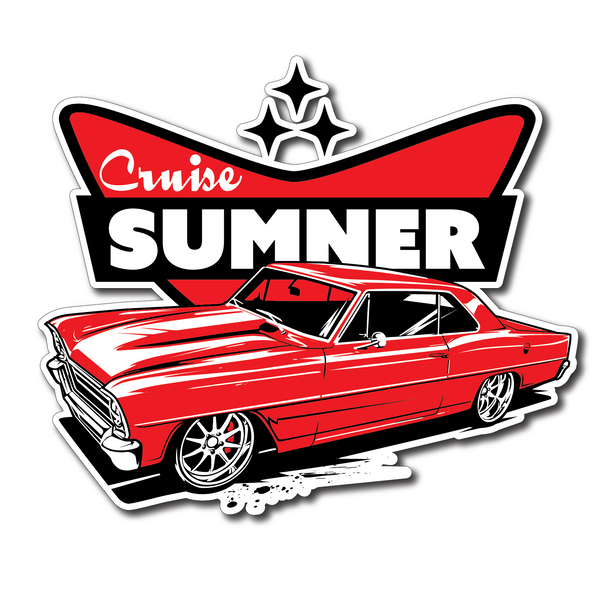 Cruise Sumner Nova Sticker