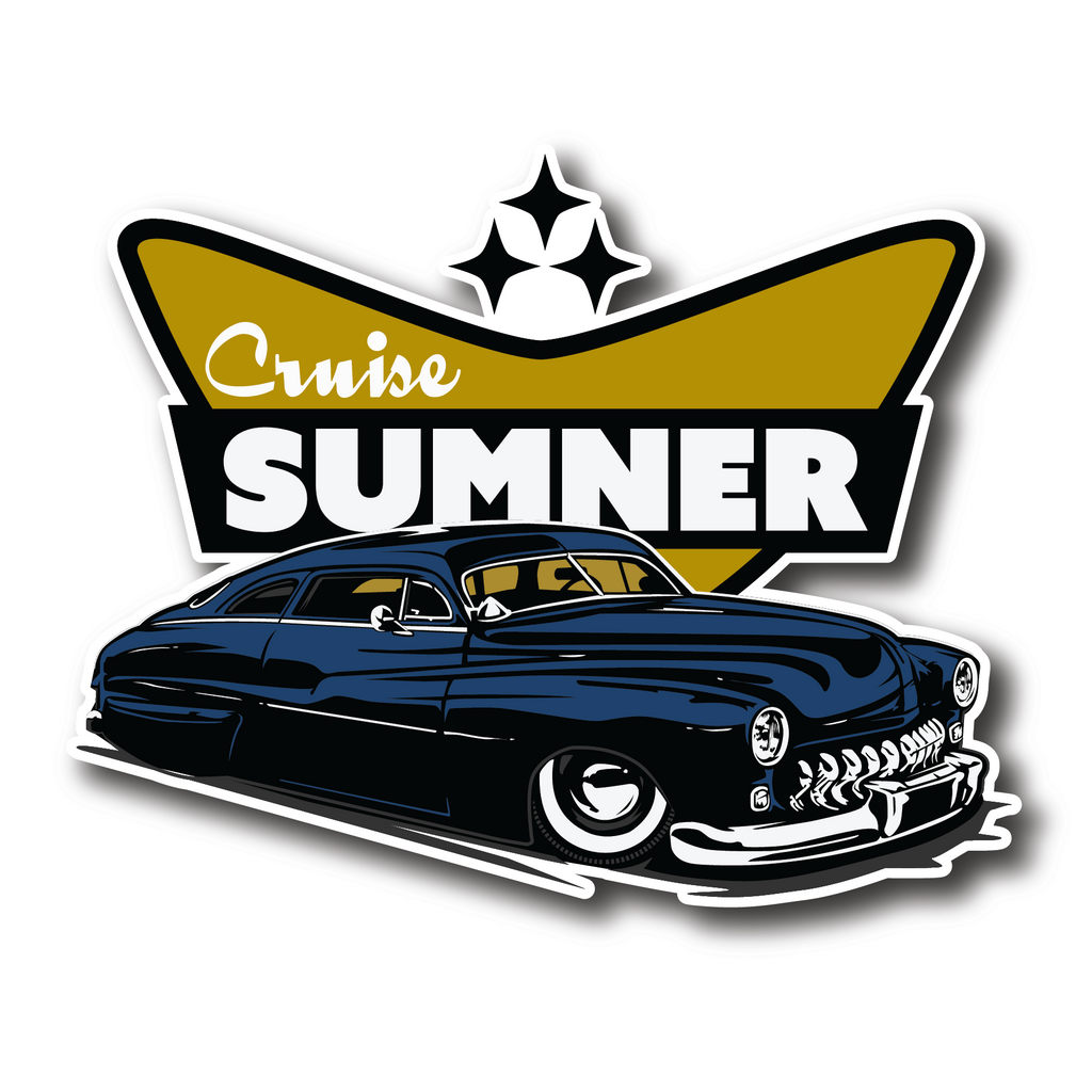 Cruise Sumner Sled Sticker