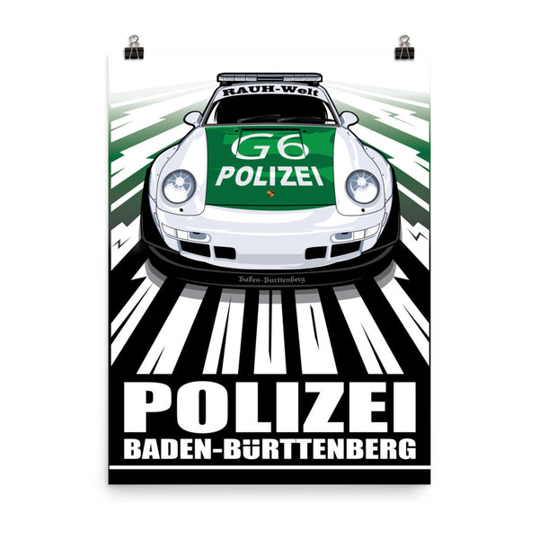 polizei RWB (poster only) 18 x 24 inch