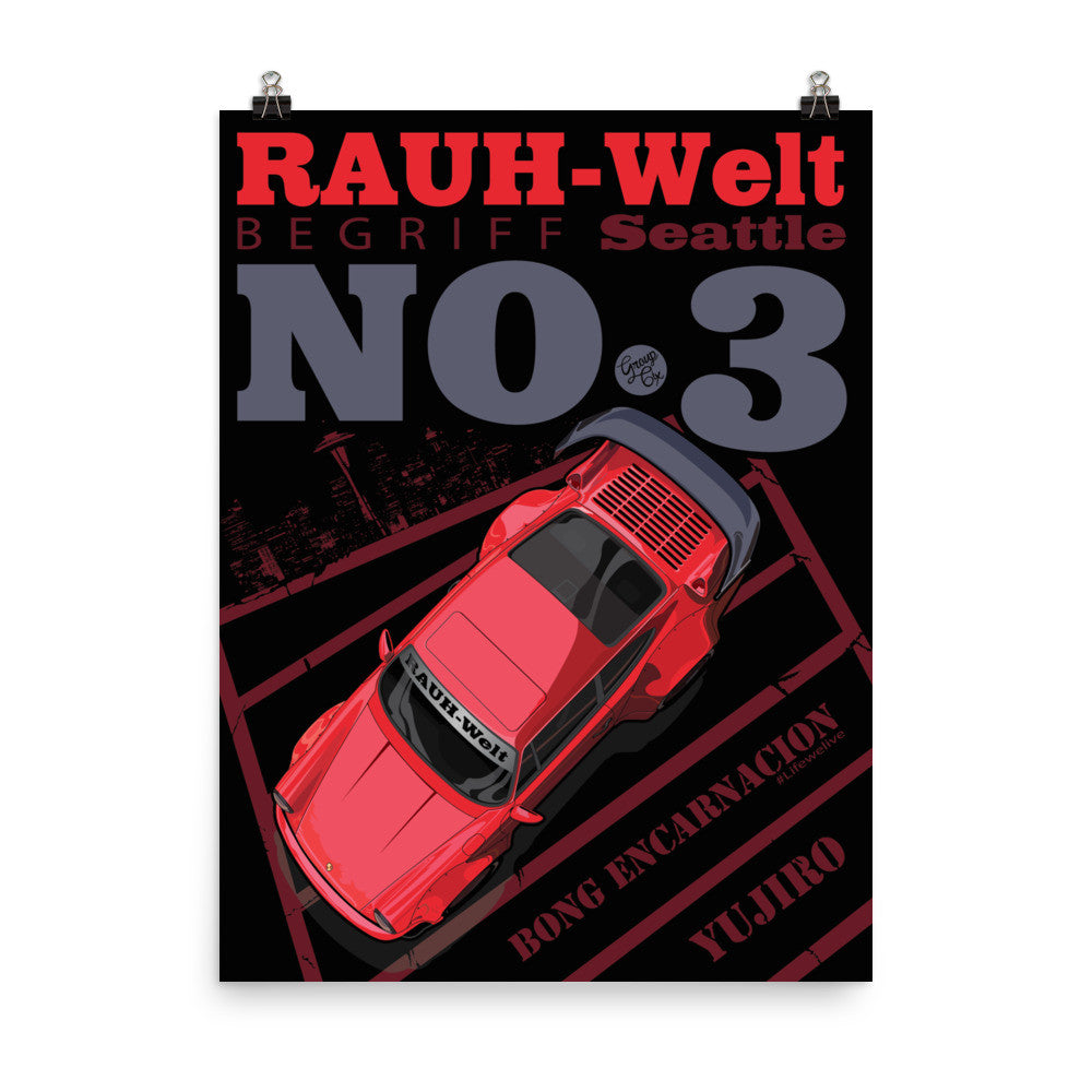 RWB Yujiro Poster 18 x 24 inch
