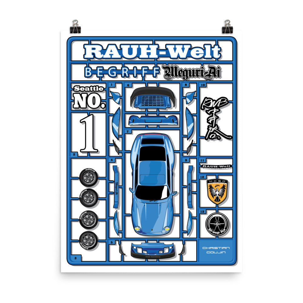 Meguri Ai "Some assembly required" Poster 18 x 24 inch