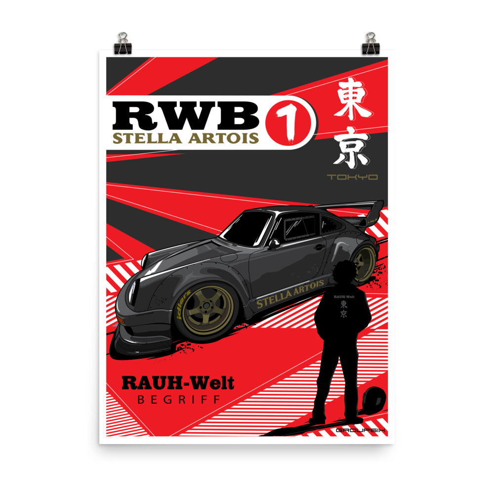RWB #1 Stella Poster 18 x 24 inch