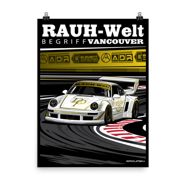 Canada #24 RWB Poster on Photo paper poster 18 x 24 inch