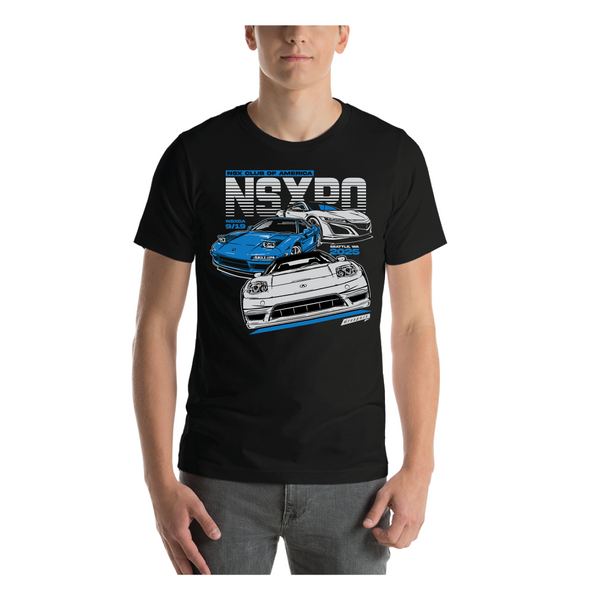 NSX Club of America - NSXPO Short Sleeve (Dark Shirt) T-Shirt