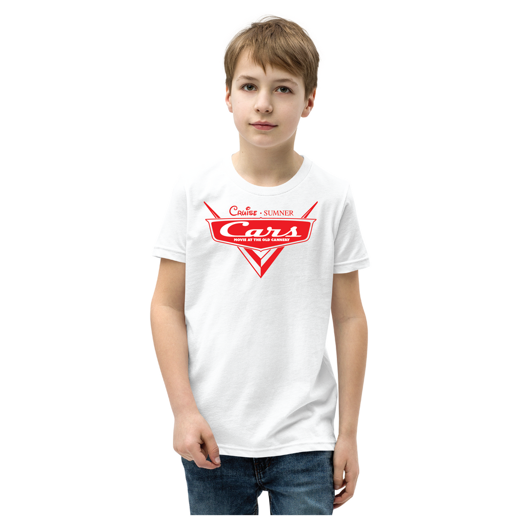 Cruise Sumner - Cars T-Shirt (White Youth)