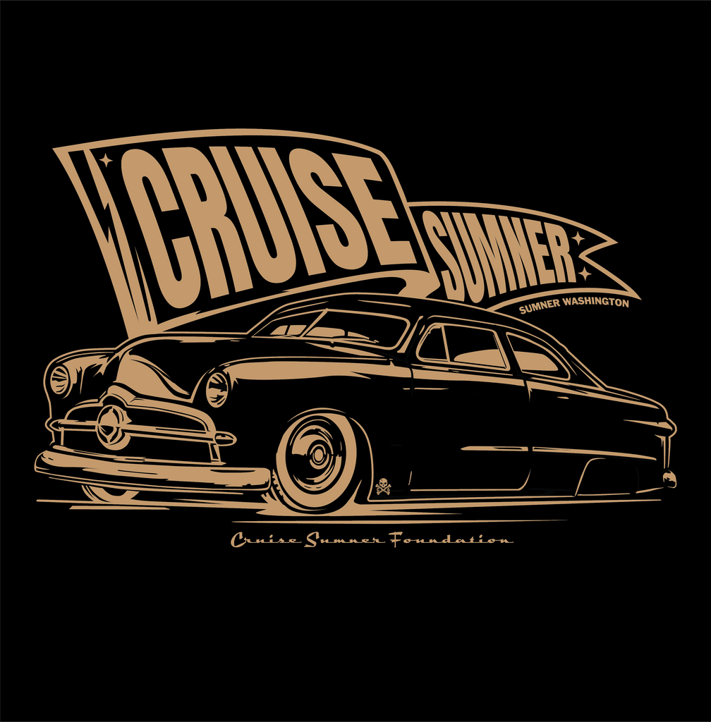 Cruise Sumner - Shoebox T-shirt (Men's Black)