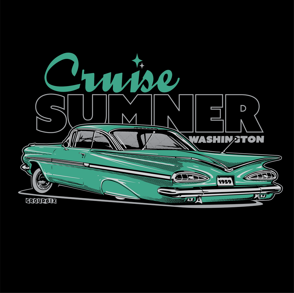 Cruise Sumner - 59 T-shirt (Men's Black)