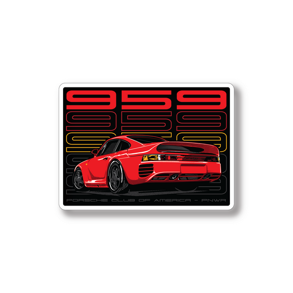 Pacific Northwest Region - 959 Sticker