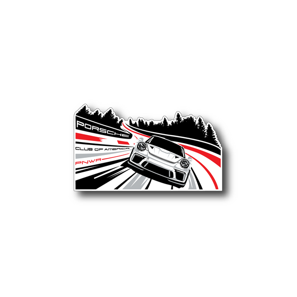 Pacific Northwest Region - July 2020 Die-Cut Sticker
