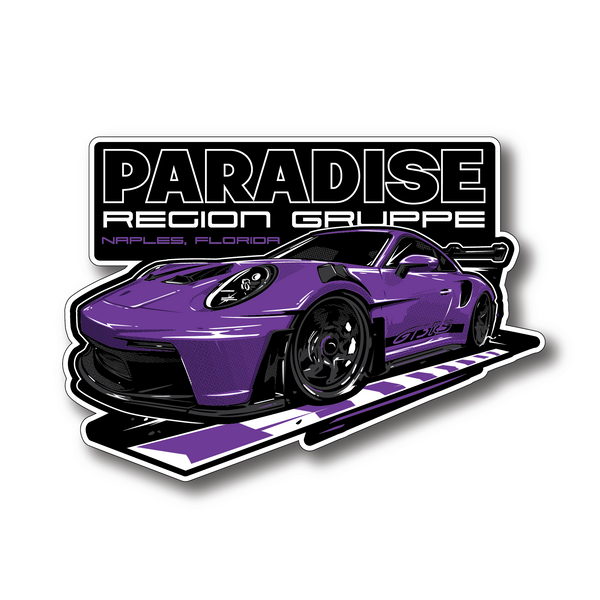 Paradise Region Gruppe 2 - GT3 Ultra Sticker