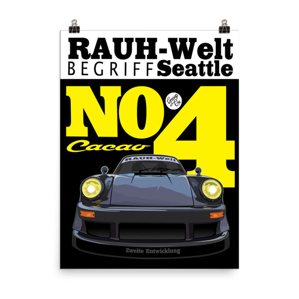 Seattle #4 Poster 18 x 24 inch