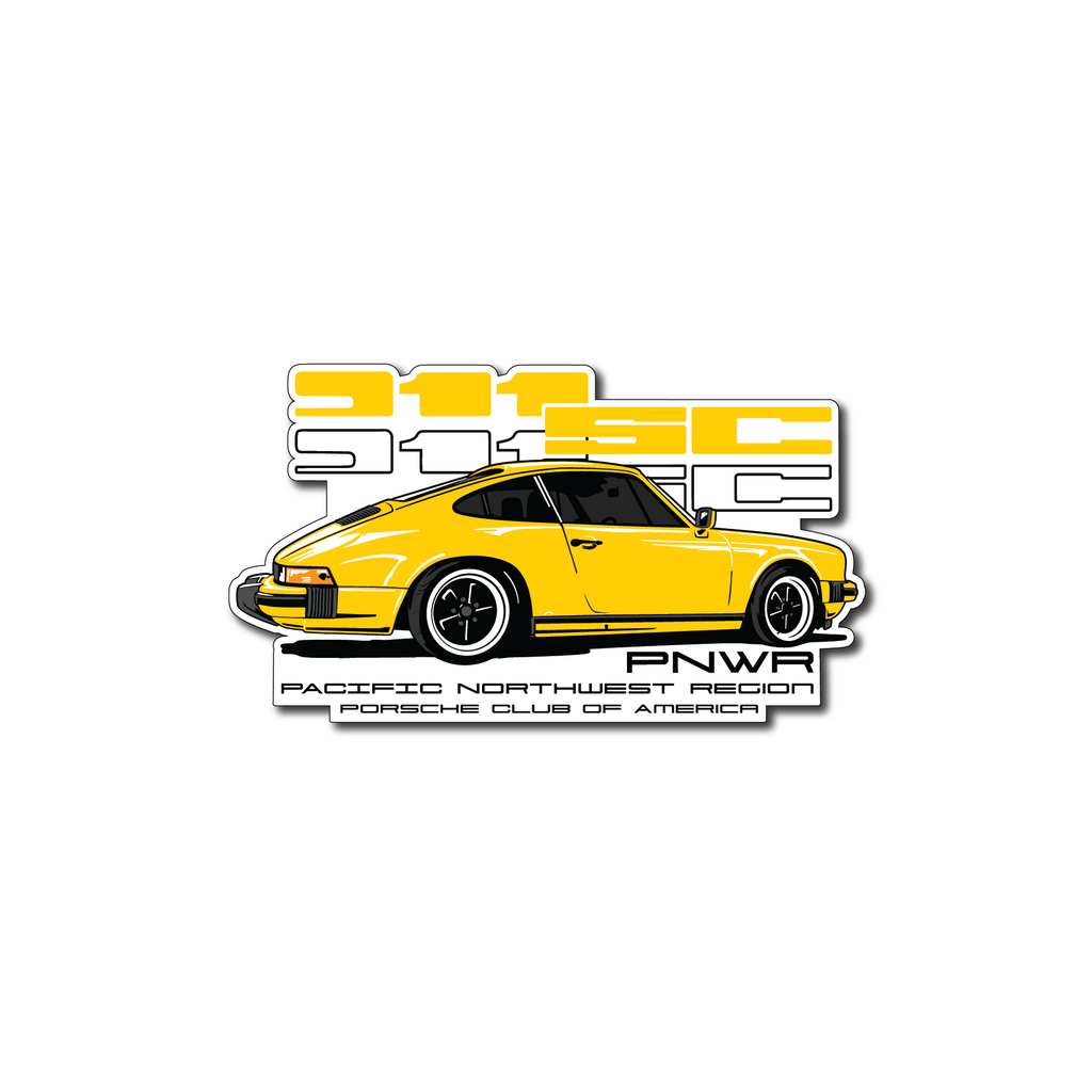 Pacific Northwest Region - January 2021 Die-Cut Sticker - Talbot yellow SC